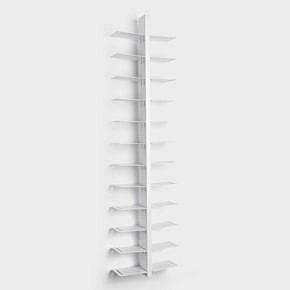 Schwebender Doppel-Bücherturm 166 cm, Stahl