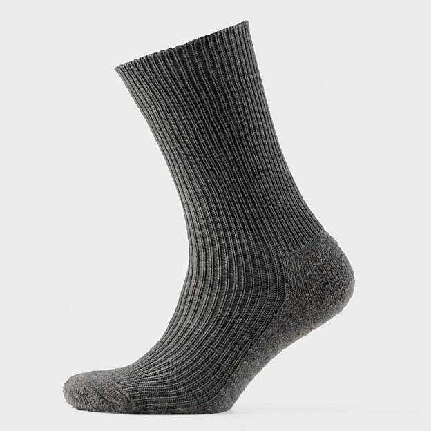 Kupfer-Socke Merino, grau