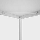 Gartentisch Ares Stahl 190 x 90 cm, weiß